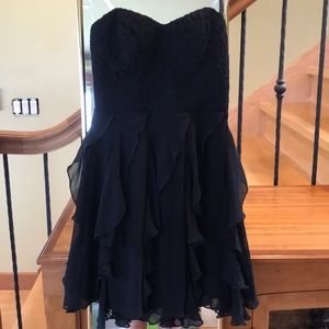 Strapless back dress